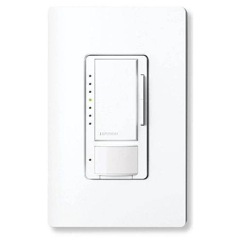 Main product image of Maestro LED+ Dimmer and Vacancy Sensor, 1 Pole and Multi-Location (Snow)
