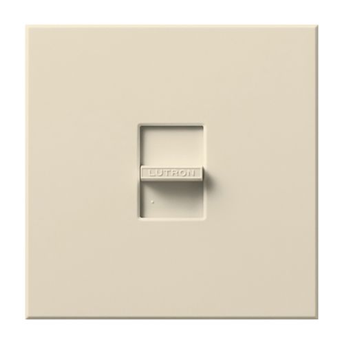 Main product image of Nova 3-Wire Dimmer for Ballasts/LED Drivers 8A, 1-Pole, 277V, Large Control,w/ Wall Plate, Light Almond
