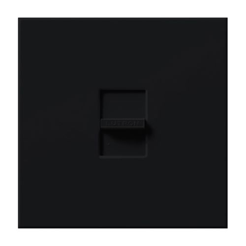 Main product image of Nova 3-Wire Dimmer for Ballasts/LED Drivers 15.3, 1-Pole, 120V, Small Control,w/ Wall Plate, Black