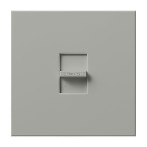 Main product image of Nova 3-Wire Dimmer for Ballasts/LED Drivers 15.3, 1-Pole, 120V, Small Control,w/ Wall Plate, Gray