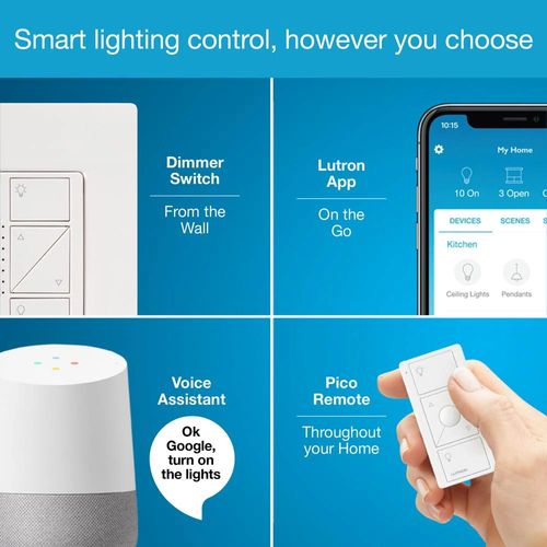 Main product image of Caseta Original Smart Dimmer Switch Starter Kit w/ Pico