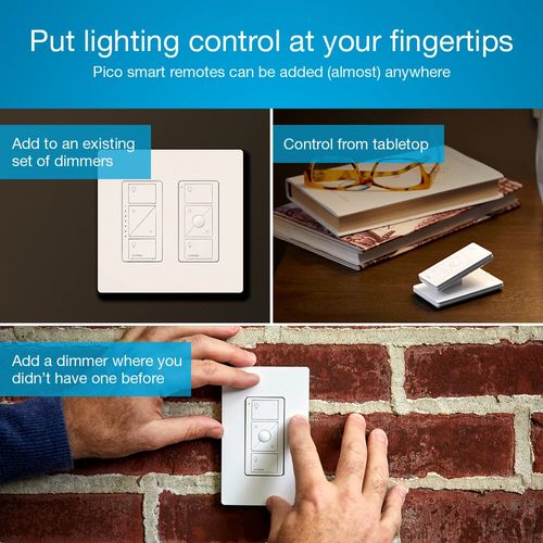 Main product image of Caseta Original Smart Dimmer Switch Starter Kit w/ Pico
