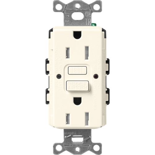 Main product image of Claro 15A Self Test Tamper Resistant Duplex Receptacle (Biscuit)