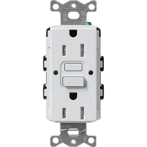 Main product image of Claro 15A Self Test Tamper Resistant Duplex Receptacle (Mist)