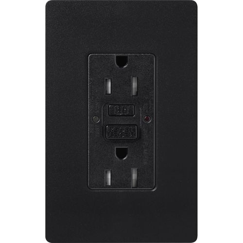 Main product image of Claro 15A Self Test Tamper Resistant Duplex Receptacle  (Midnight)