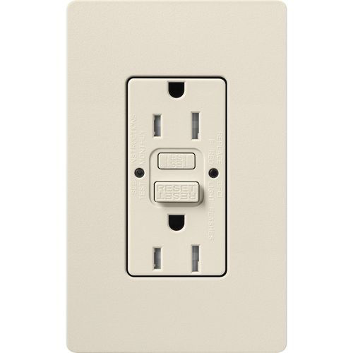 Main product image of Claro 15A Self Test Tamper Resistant Duplex Receptacle (Pumice)