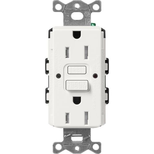 Main product image of Claro 15A Self Test Tamper Resistant Duplex Receptacle (Architectural White)
