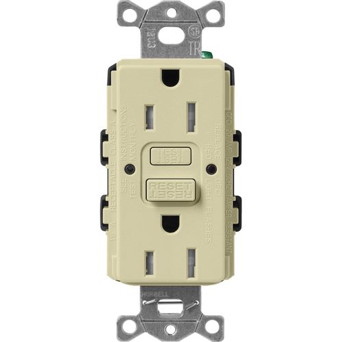 Main product image of Claro 15A Self Test Tamper Resistant Duplex Receptacle (Sage)