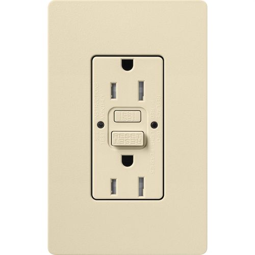 Main product image of Claro 15A Self Test Tamper Resistant Duplex Receptacle (Sand)
