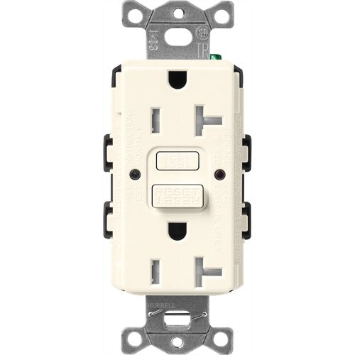 Main product image of Claro 20A Self Test Tamper Resistant Duplex Receptacle (Biscuit)