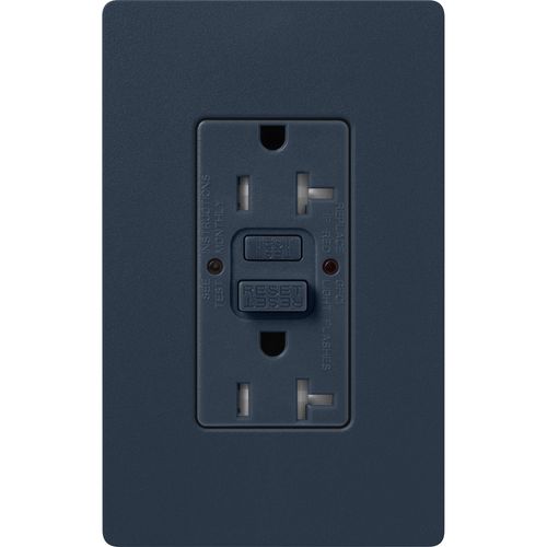 Main product image of Claro 20A Self Test Tamper Resistant Duplex Receptacle (Deep Sea)