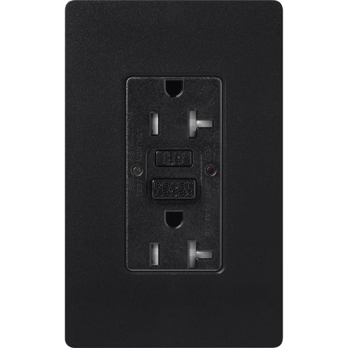 Main product image of Claro 20A Self Test Tamper Resistant Duplex Receptacle  (Midnight)
