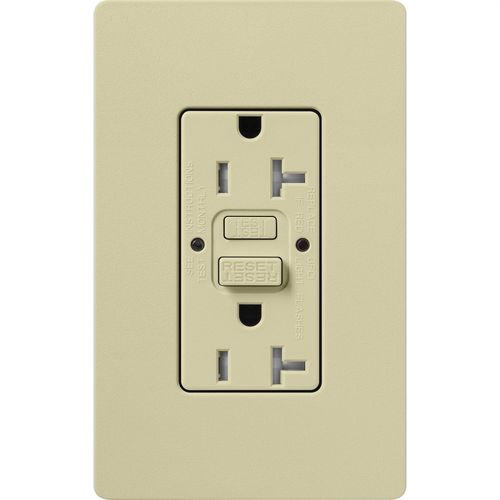 Main product image of Claro 20A Self Test Tamper Resistant Duplex Receptacle (Sage)