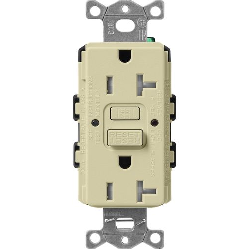 Main product image of Claro 20A Self Test Tamper Resistant Duplex Receptacle (Sage)