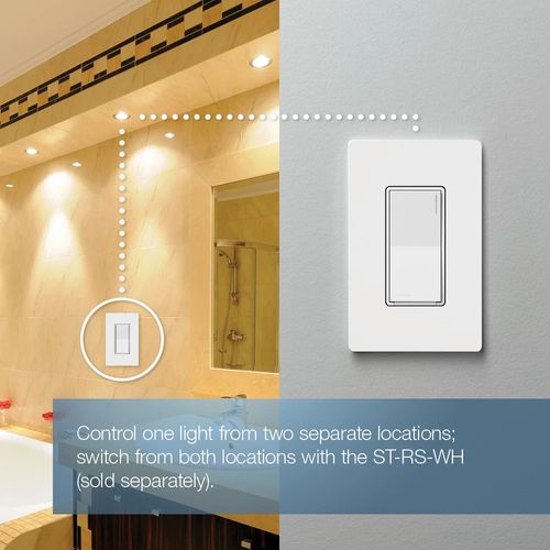 Main product image of Sunnata Rocker Switch, for 6A Lighting or 3A 1/10 HP Motor, 1 Pole/Multi Location (Black)