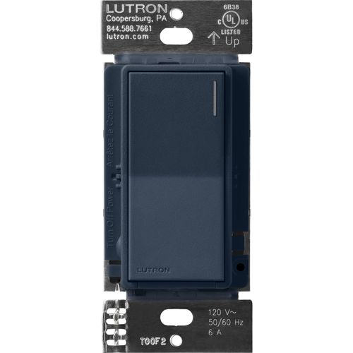 Main product image of Sunnata Rocker Switch, for 6A Lighting or 3A 1/10 HP Motor, 1 Pole/Multi Location (Deep Sea)