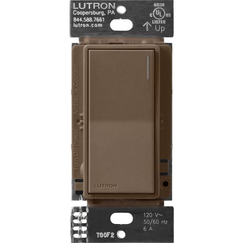 Main product image of Sunnata Rocker Switch, for 6A Lighting or 3A 1/10 HP Motor, 1 Pole/Multi Location (Espresso)