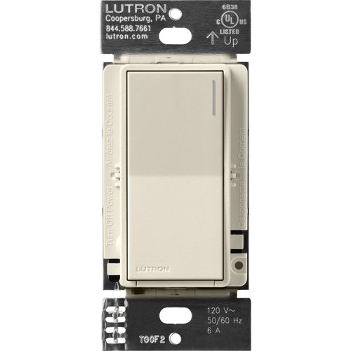 Main product image of Sunnata Rocker Switch, for 6A Lighting or 3A 1/10 HP Motor, 1 Pole/Multi Location (Pumice)