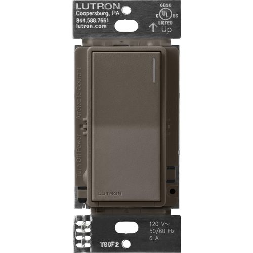 Main product image of Sunnata Rocker Switch, for 6A Lighting or 3A 1/10 HP Motor, 1 Pole/Multi Location (Truffle)