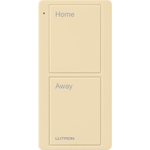 Main product image of Pico 2-Button Wireless Smart Remote for Programmable Scene Control, Entry Icon Engraving, (Gloss Ivory), PJ2-2B-GIV-P01