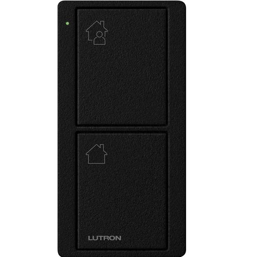 Main product image of Pico 2-Button Wireless Smart Remote for Programmable Scene Control, Bedside Icon Engraving (Satin Midnight), PJ2-2B-TMN-P02
