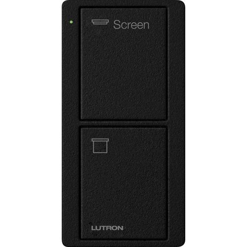 Main product image of Pico 2-Button Wireless Smart Remote for Programmable Scene Control, Bedside Icon Engraving (Satin Midnight), PJ2-2B-TMN-P12