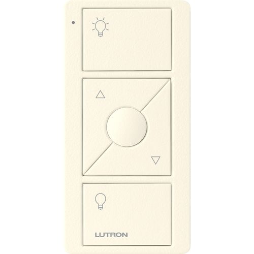 Main product image of Pico 3-Button with Raise/Lower Wireless Smart Remote for Fan Control, Fan Icon Engraving, (Satin Biscuit), PJ2-3BRL-TBI-F01