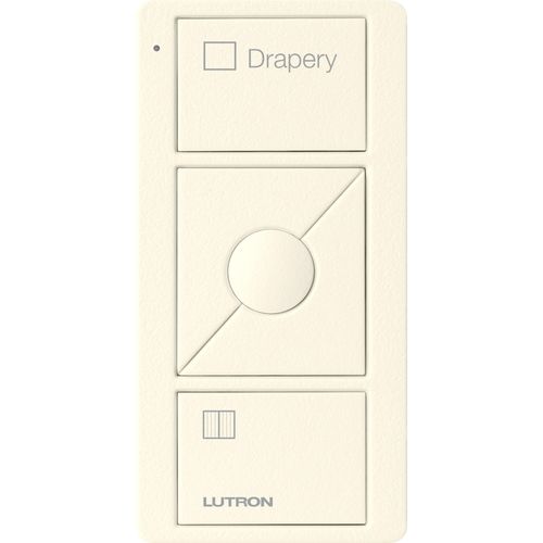 Main product image of Pico 3-Button with Raise/Lower Wireless Smart Remote for Sheer Control, Icon and Text Engraving, (Satin Biscuit), PJ2-3BRL-TBI-S04