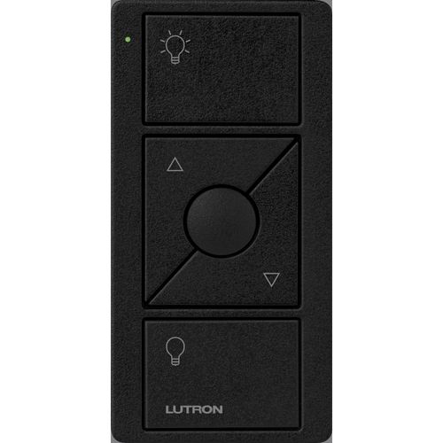 Main product image of Pico 3-Button with Raise/Lower Wireless Smart Remote for Fan Control, Fan Icon Engraving (Satin Midnight), PJ2-3BRL-TMN-F01