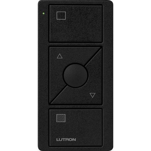 Main product image of Pico 3-Button with Raise/Lower Wireless Smart Remote for Light Control, Light Icon Engraving (Satin Midnight), PJ2-3BRL-TMN-L01