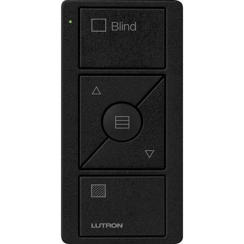Main product image of Pico 3-Button with Raise/Lower Wireless Smart Remote for Light Control, Light Icon Engraving (Satin Midnight), PJ2-3BRL-TMN-L01