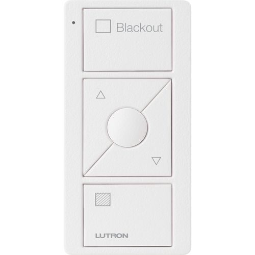 Main product image of Pico 3-Button with Raise/Lower Wireless Smart Remote for Fan Control, Fan Icon Engraving (Satin Snow), PJ2-3BRL-TSW-F01