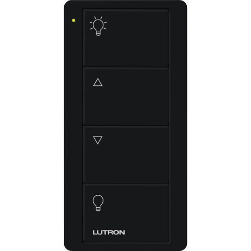 Main product image of Pico 3-Button with Raise/Lower Wireless Smart Remote for Blackout Control, Icon and Text Engraving (Satin Snow), PJ2-3BRL-TSW-S03