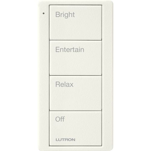 Main product image of Pico 4-Button Wireless Smart Remote for Light Control, Light Icon Engraving, (Satin Biscuit), PJ2-4B-TBI-L01