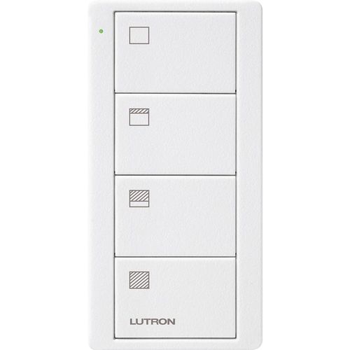 Main product image of Pico 4-Button Wireless Smart Remote for Programmable Scene Control, Family Room Icon Engraving (Satin Midnight), PJ2-4B-TMN-P11
