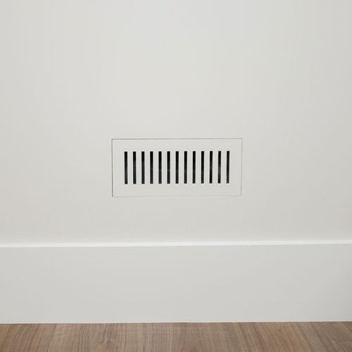 Main product image of Breezelux 410 Removable Flush Mount Wall & Ceiling Air Supply 4" x 10" (Duct Opening) Requires 5" x 11" Drywall Opening