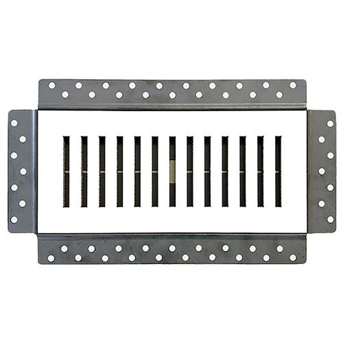 Main product image of Breezelux 410 Removable Flush Mount Wall & Ceiling Air Supply 4" x 10" (Duct Opening) Requires 5" x 11" Drywall Opening