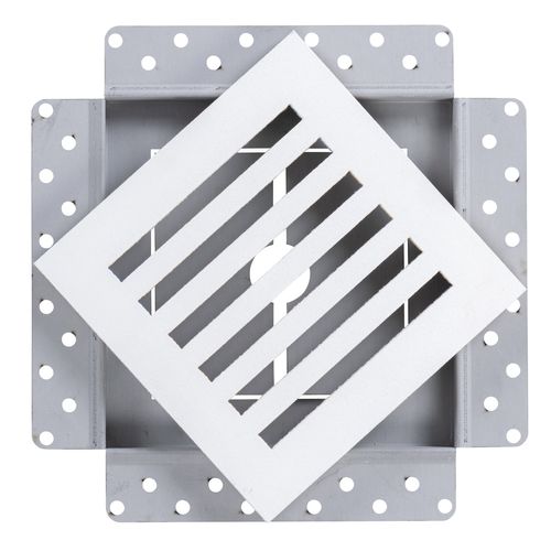 Main product image of Breezelux 6SQ Removable Flush Mount Wall & Ceiling Air Supply 6" x 6" (Duct Opening) Requires 6" x 6" Drywall Opening