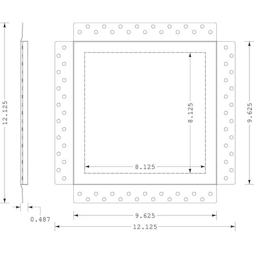 Main product image of AccessPro 10 Flush Mount Access Panel 10" x 10" (Drywall Opening)