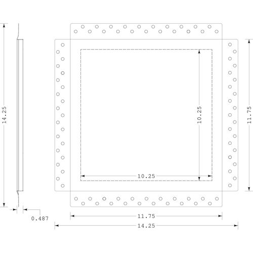 Main product image of AccessPro 12 Flush Mount Access Panel 12" x 12" (Drywall Opening)