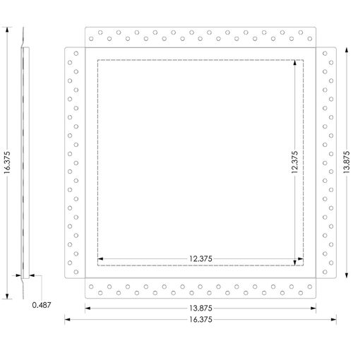 Main product image of AccessPro 14 Flush Mount Access Panel 14" x 14" (Drywall Opening)