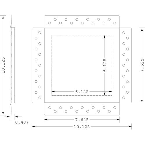 Main product image of AccessPro 8 Flush Mount Access Panel 8" x 8" (Drywall Opening)