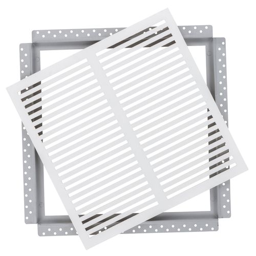 Main product image of SilhouEase 18 Exhaust Fan Removable Flush Mount Bathroom Cover 18" x 18" Drywall Opening