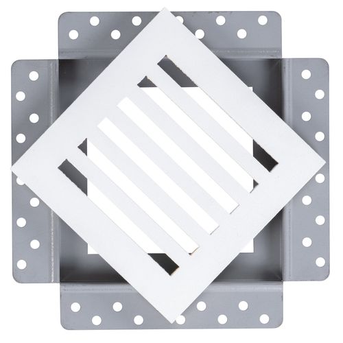 Main product image of SilhouEase 6 Exhaust Fan Removable Flush Mount Bathroom Cover 6" x 6" Drywall Opening