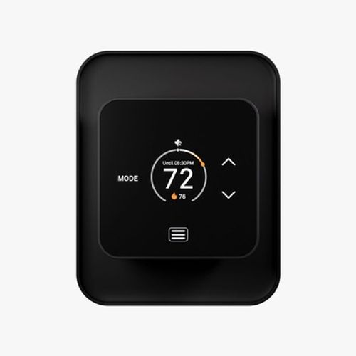Main product image of Decorative Trim Plate for TQ Smart Thermostats, Black, TQ-TRIM-BL