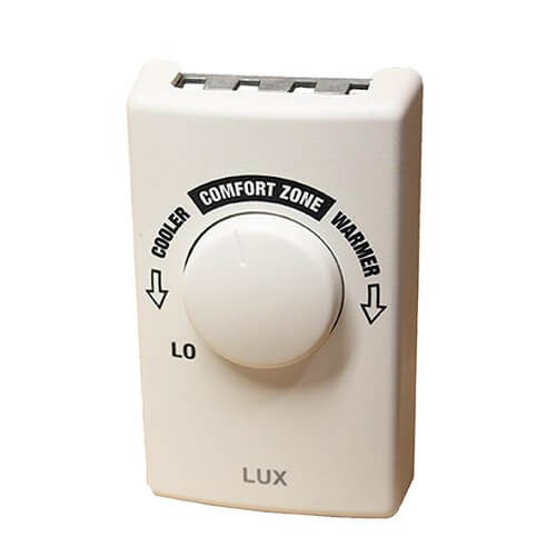 LV21 Lux LV21 NonProgrammable Double Pole, Line Voltage Heating Only Mechanical Thermostat