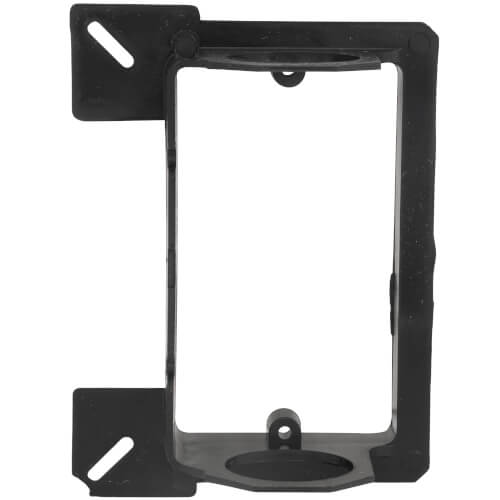 Main product image of 1-Gang Low Voltage Mounting Bracket for New Construction (Black)