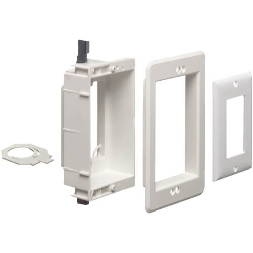 Main product image of 1-Gang Recessed Low-Voltage Mounting Bracket