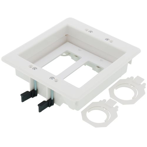 Main product image of 2-Gang Recessed Low-Voltage Mounting Bracket