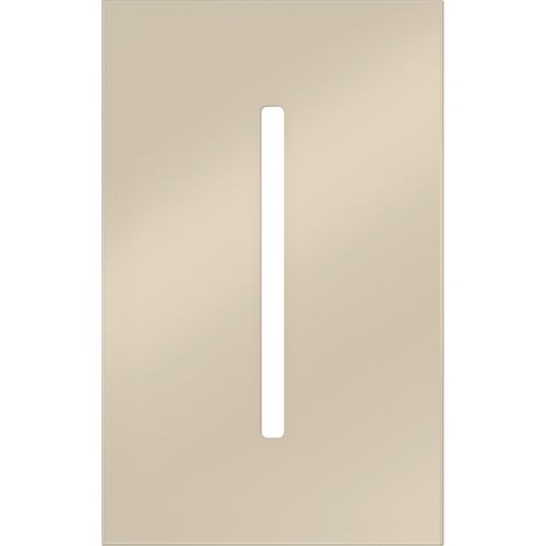 Main product image of New Architectural Single-Gang Wall Plate, Fits Grafik T Controls, Metal Finish, Bright Nickel
